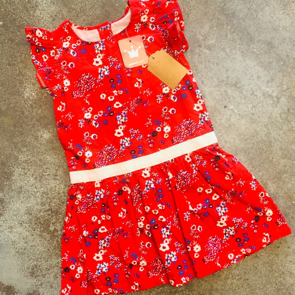 NWT EPK 5Y cotton floral dress